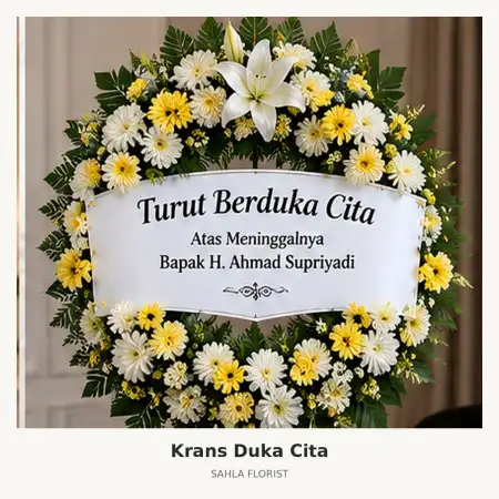 Krans Bunga Duka Riau Bandung